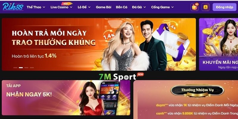 Rất nhiều ưu đãi đặc sắc đang chờ đón người chơi tại nhà cái