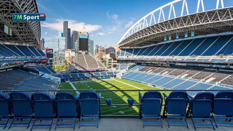 Sân vận động Lumen Field mang đến không khí cuồng nhiệt bóng đá